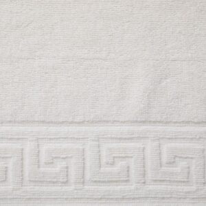 Prosoape Prosop de baie Bianca Cu Model Grecesc- crem deschis - 70x140 cm 5