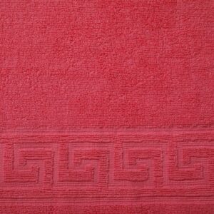 Prosoape Prosop de baie Bianca Cu Model Grecesc- fuchsia - 70x140 cm