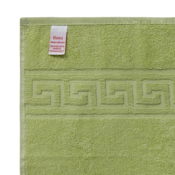 Prosoape Prosop de baie Bianca Cu Model Grecesc- verde - 70x140 cm