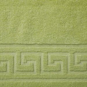 Prosoape Prosop de baie Bianca Cu Model Grecesc- verde - 70x140 cm