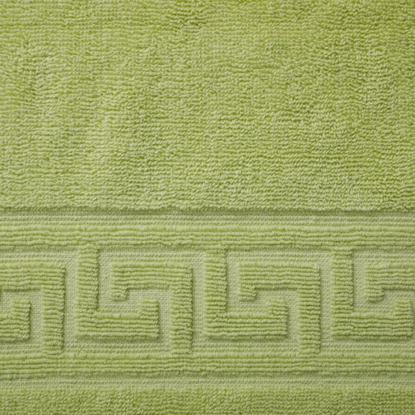 Prosoape Prosop de baie Bianca Cu Model Grecesc- verde - 70x140 cm