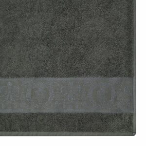 Prosop de Fata Bianca 50x90 cm - Colectia Lux - Culoare Gri Metalizat (2)