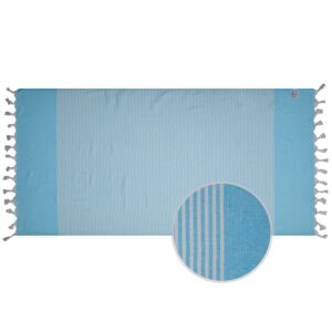 Prosop plaja sauna Bianca 90x180 cm - turquoise (1)