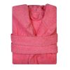 Halate de baie copii cu gluga Bianca culoare fuchsia (1)