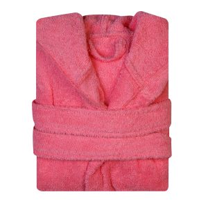 Halate de baie copii cu gluga Bianca culoare fuchsia (1)