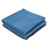 Set 2 Buc Prosoape De Baie Bianca 70x140 50x90 - Colectia Standard - Culoare Albastru