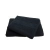 Set 2 Buc Prosoape De Baie Bianca 70x140 50x90 - Colectia Standard - Culoare Negru